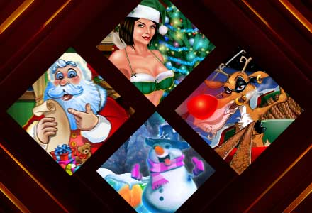 a selection of our Favorite Holiday Slot Games