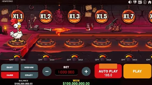 Screenshot of the new Henferno