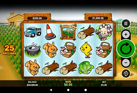 Run Rabbit, Run Spielautomat Screenshot