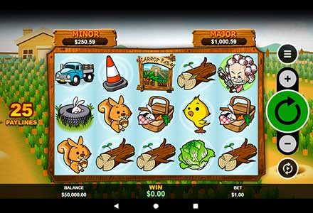 Run Rabbit, Run Screenshot Run Rabbit, Run machine à sous ecran